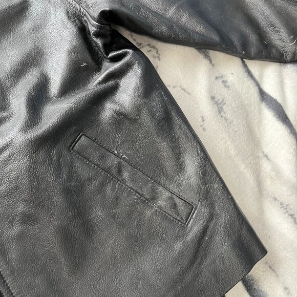 Gap Youth/Junior Leather Jacket - Picture 2 of 8